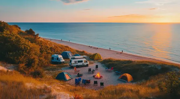 Camping nad Bałtykiem: Najlepsze campingi nad polskim morzem