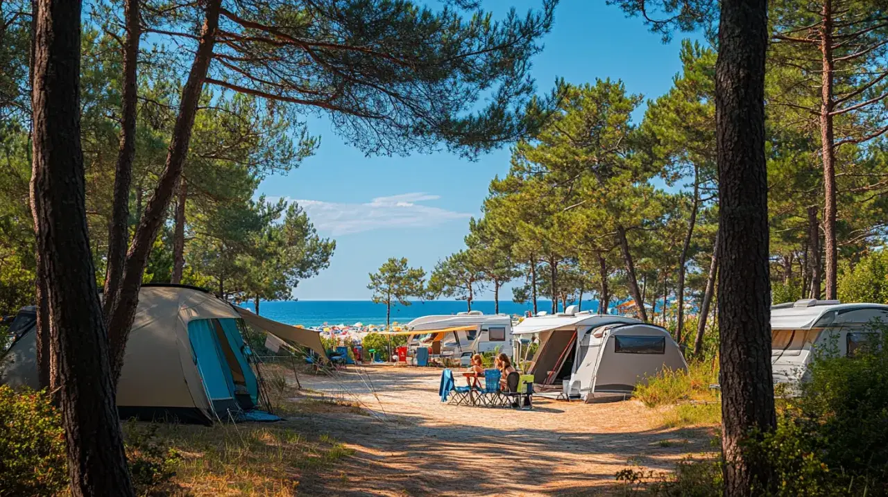 Zdjęcie Camping Gąski: Idealne miejsce na rodzinny wypoczynek